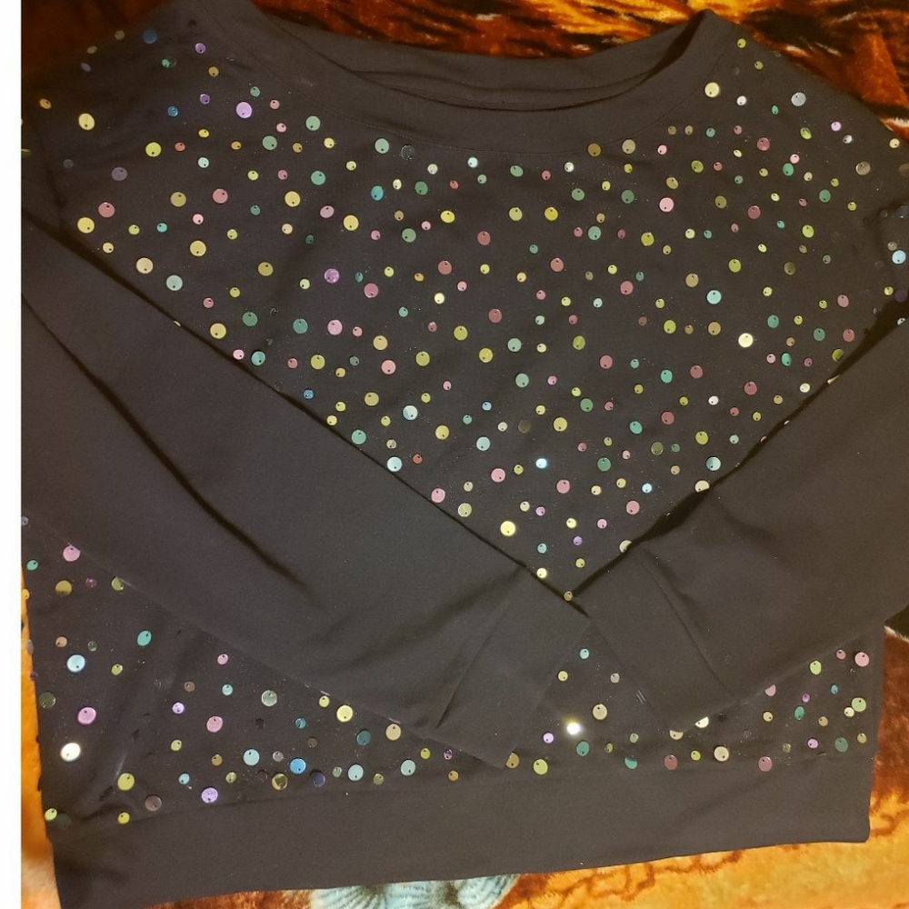 💫 New York and Company Sequins Sweatshirt
